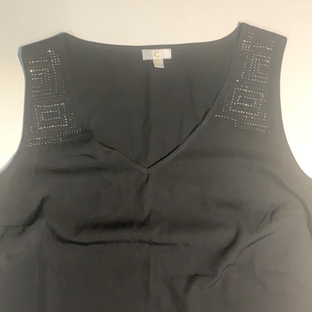 Charming Charlie’s Rhinestone Top - Picture 3 of 10